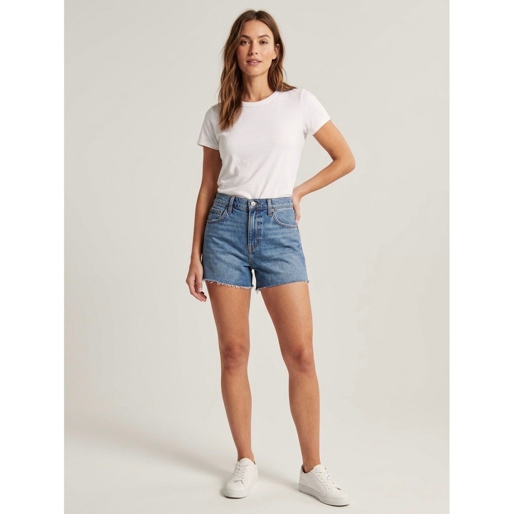 Abercrombie & Fitch Blue Denim Jean Shorts